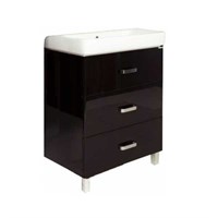 Тумба под раковину Aquaton Америна 60 М черная  (1A168901AM950) 1A168901AM950
