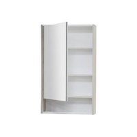 Зеркальный шкаф Aquaton Рико 50 белый, ясень фабрик  (1A212302RIB90) 1A212302RIB90