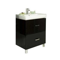 Тумба под раковину Aquaton Америна 70 Н черная  (1A169301AM950) 1A169301AM950