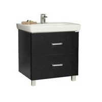 Тумба под раковину Aquaton Америна 80 Н черная  (1A169401AM950) 1A169401AM950