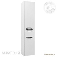 Шкаф - колонна Aquaton Сильва R дуб полярный  (1A215603SIW7R)