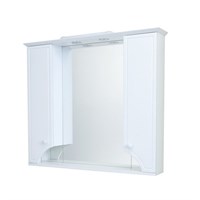 Зеркальный шкаф Aquaton Элен 95 белый  (1A218602EN010)