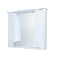 Зеркальный шкаф Aquaton Элен 95 белый  (1A218602EN010) 1A218602EN010