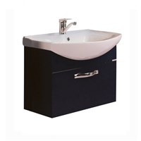 Тумба под раковину Aquaton Ария 65 черный глянец  (1A134001AA950) 1A134001AA950