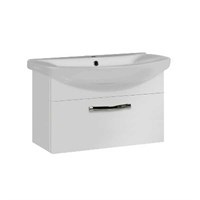 Тумба под раковину Aquaton Ария 80 подвесная белый  (1A141701AA010) 1A141701AA010