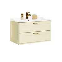 Тумба под раковину Aquaton Леон 80 дуб бежевый  (1A186301LBPR0) 1A186301LBPR0