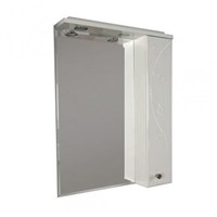 Зеркальный шкаф Aquaton Лиана 65 R белый  (1A166202LL01R)