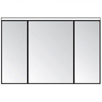 Зеркальный шкаф Aquaton Брук 120 белый  (1A200802BC010)