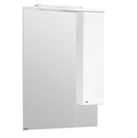 Зеркальный шкаф Aquaton Майами 75 R белый  (1A047502MM01R) 1A047502MM01R