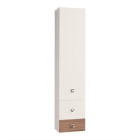 Шкаф - колонна Aquaton Стамбул подвесная эбони темный  (1A127703ST560) 1A127703ST560