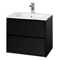 Тумба под раковину Aquaton Римини 60 черный глянец  (1A226601RN950) 1A226601RN950
