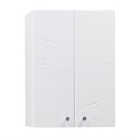 Шкаф - колонна Aquaton Лиана двустворчатый белый  (1A153003LL010) 1A153003LL010