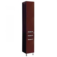 Шкаф - колонна Aquaton Ария Н темно-коричневая  (1A124303AA430) 1A124303AA430