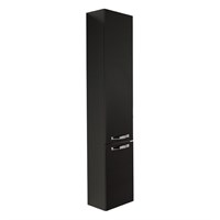 Шкаф - колонна Aquaton Ария М подвесная черный глянец  (1A124403AA950) 1A124403AA950
