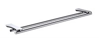Полотенцедержатель двойной 70 см. RUSH Luson  (LU16532B) LU16532B