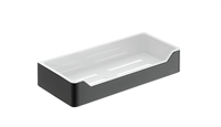 Полка прямоугольная, черная RUSH EDGE  (ED77164B black) ED77164B black