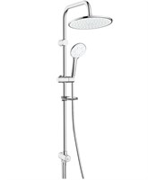 Душевой гарнитур Lemark LM8809C c верхним душем 25.6 см, хром, 3 режима струи LM8809C