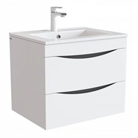 Тумба с раковиной IDDIS Cloud 60 подвесная белая (CLO60W0i95K) CLO60W0i95K