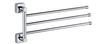 Полотенцедержатель рога 3-ой Fixsen Kvadro FX-61302A-3 (FX-61302A-3) FX-61302A-3