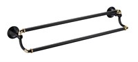 Полотенцедержатель трубчатый 2-ой Fixsen Luksor FX-71602B 60 см (FX-71602B) FX-71602B