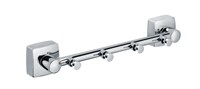 Планка 4 крючка Fixsen Kvadro FX-61305-4 (FX-61305-4) FX-61305-4