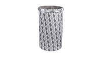 Корзина для белья FIXSEN SMART STYLE на завязках серая  (FX-1033A) FX-1033A