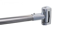 Карниз для ванной дуговой Fixsen нерж.сталь-хром max. 180 см.  (FX-25144) FX-25144