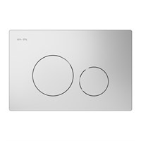 Клавиша смыва AM.PM Pro L I049001, Белая глянцевая I049001