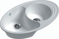 Мойка для кухни EWIGSTEIN Elegant  (E- W90KF иней) E-W90KF иней