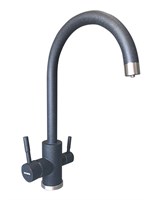 Смеситель для кухни с краном питьевой воды Ewigstein 3423516  (34235168 чер) 34235168 черный