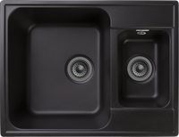 Мойка для кухни GranFest QUARZ Z 09 (Z 09 черный) 480x617