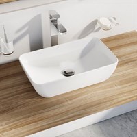 Раковина Ravak Uni 500 R Slim (XJX01150001), 50 х 31 см, цвет белый XJX01150001