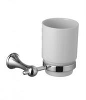 Стакан с держателем Lemark Standard LM2136C, керамический LM2136C