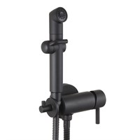 Гигиенический душ Lemark Solo LM7166BL, со смесителем, чёрный LM7166BL