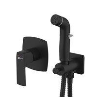 Гигиенический душ Lemark Ursus, LM7219BL, со смесителем, чёрный LM7219BL