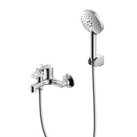 Смеситель Lemark Minima LM3814C для ванны и душа с душевым гарнитуром, хром LM3814C