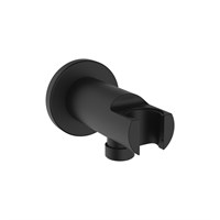 Выход для шланга IDDIS с держателем для лейки, черный (003BL01i62) 003BL01i62