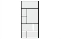 Душевая перегородка Bravat Blackline (BG090.6414B) BG090.6414B