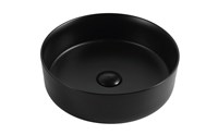 Раковина накладная Bravat, тонкостенная, круглая, 400х125мм (C22357K-ENG) C22357K-ENG