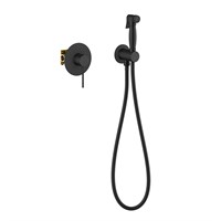 Смеситель встроенный с гигиеническим душем Timo Saona (2389/03SM) черный 2389/03SM