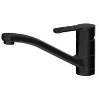 Смеситель для кухни Bravat STREAM-D BLACK черный (F737163BM-1) F737163BM-1