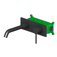 Смеситель для раковины встроенный Timo Saona (2371/03SM) черный 2371/03SM
