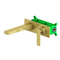 Смеситель для раковины встроенный Timo Torne (4371/17SM) золото матовое 4371/17SM