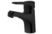 Смеситель для умывальника Bravat ECO BLACK черный (F1111147BM) F1111147BM