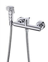 Смеситель с гигиеническим душем Bravat, хром (D9140CP-RUS) D9140CP-RUS