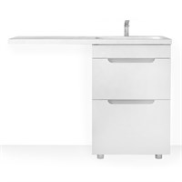 Тумба под раковину Raval Forte, 120  (прав.) (For.01.120.R/N/W) For.01.120.R/N/W