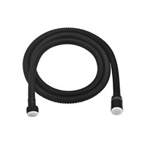 Душевой шланг Lemark LE8023S-Black 150 см, с функцией вращения лейки, сталь, черный LE8023S-Black