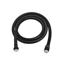 Душевой шланг Lemark LE8025P-Black 150 см, с функцией вращения лейки, ПВХ, черный LE8025P-Black