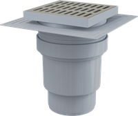 Сливной трап AlcaPlast APV13 150 x 150/110 (APV13) APV13