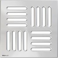 Решетка 143 x 143 нержавеющая сталь AlcaPlast MPV005 MPV005